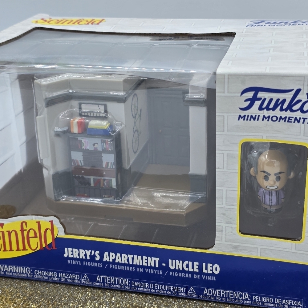 Funko Mini Moments Seinfeld Jerry's Apartment Uncle Leo Vinyl Figure Set - Picture 2 of 7
